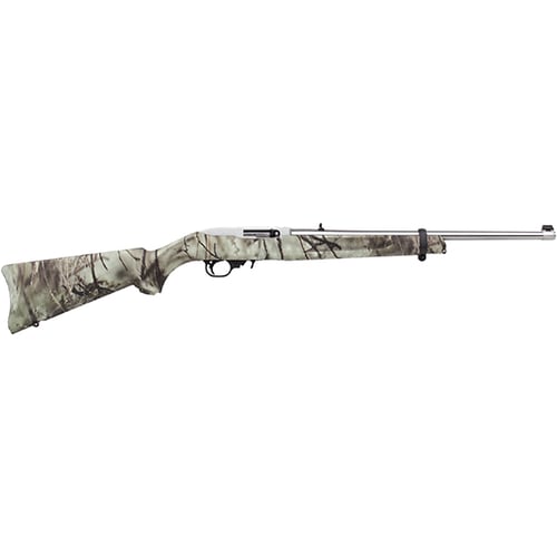 RUG 10/22 22LR 18.5 SS GO WILD ROCKSTAR CAMO